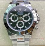 Swiss Copy Rolex Daytona A7750 Chronograph Watch 904L Silver Steel Black Dial_th.jpg